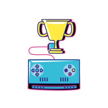 kupa fincan ile video oyunu kontrol retro