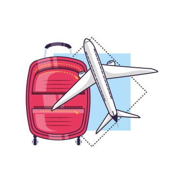 uçak uçan seyahat bavul ekipmanları