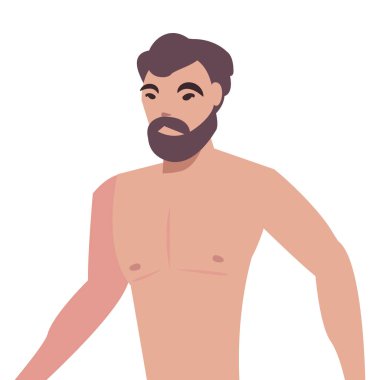 yaz saati insanlar simge vektör ilustration