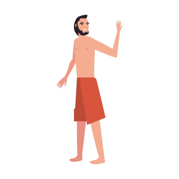 Heure d'été personnes icône vecteur ilustration — Image vectorielle