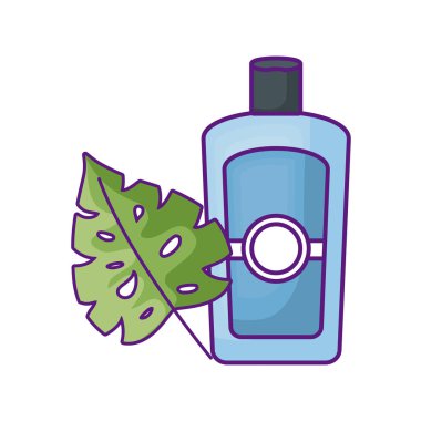 yaprak tropikal ile güneş engelleyici