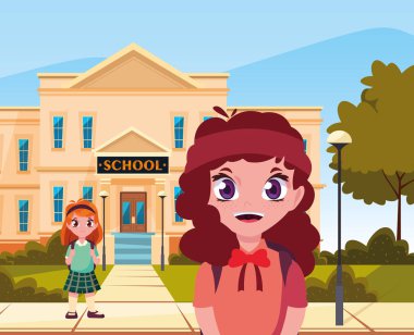 okul dışında bina kız öğrenci okula