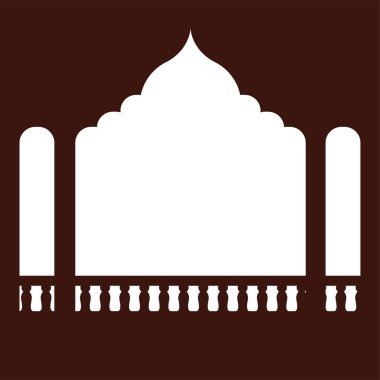 siluet klasik çerçeve kenar tasarımı