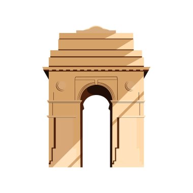 Hindistan Bağımsızlık gün düz tasarım