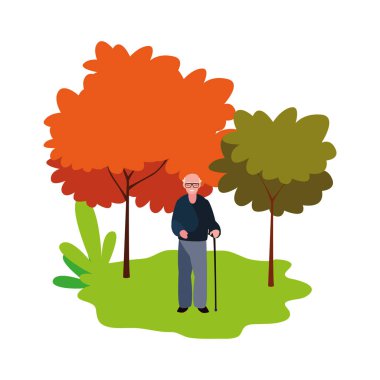 manzara olgun adam karakter