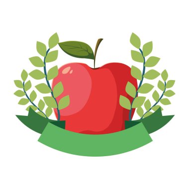 elma taze meyve pul yaprakları