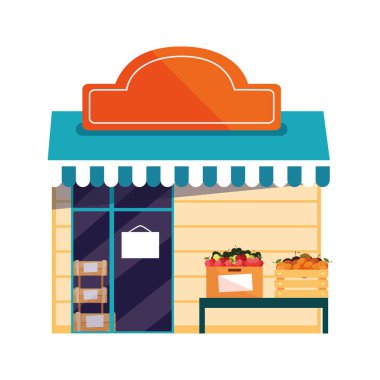 Market cephe meyve ve sebze