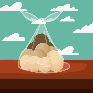 Çanta Plastik taze meyve kavun