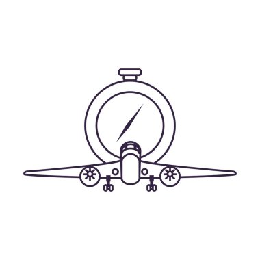 uçak uçan pusula kılavuz cihazı