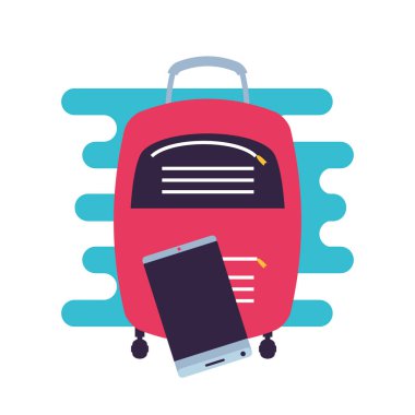 akıllı telefon ile seyahat bavul ekipmanları