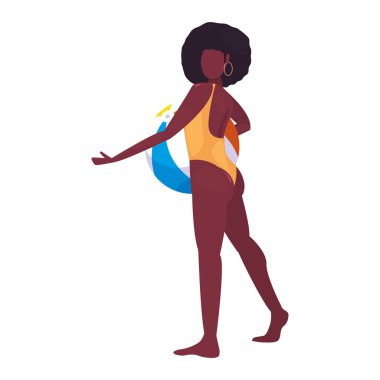 kadın yaz zaman tatil tasarım