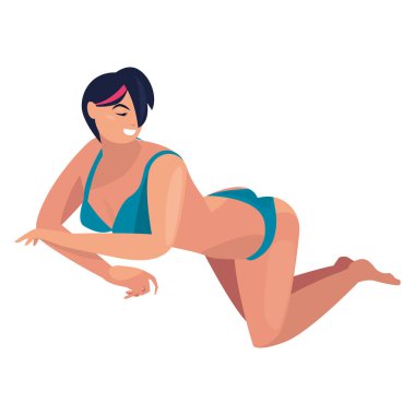 kadın yaz zaman tatil tasarım