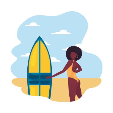 kadın yaz zaman tatil tasarım