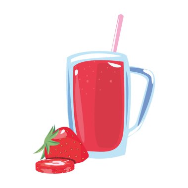 Yaz saati tatil düz tasarım