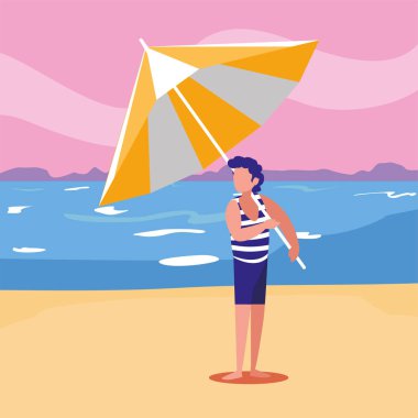 adam yaz tatili tasarım