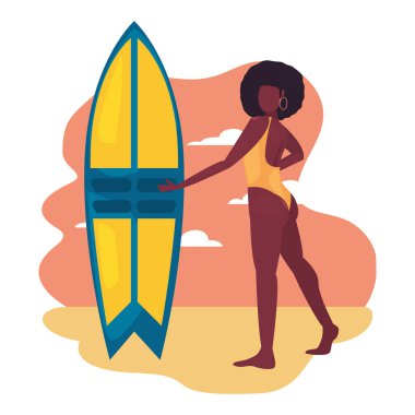 kadın yaz zaman tatil tasarım