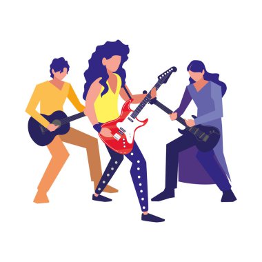 müzisyenler insanlar enstrüman orkestra çalıyor