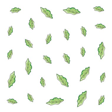 yapraklar doğal ekoloji desen