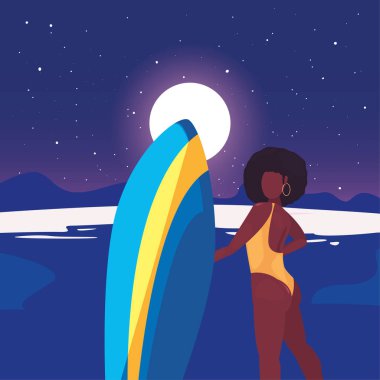 kadın yaz zaman tatil tasarım