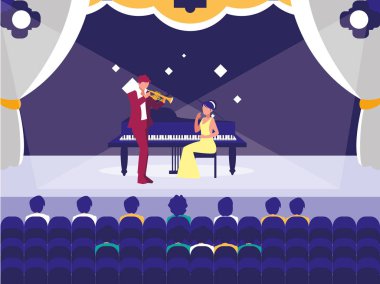 insanlar müzisyenler konser olay tasarımı