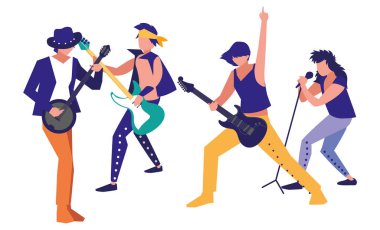 insanlar müzisyenler konser olay tasarımı