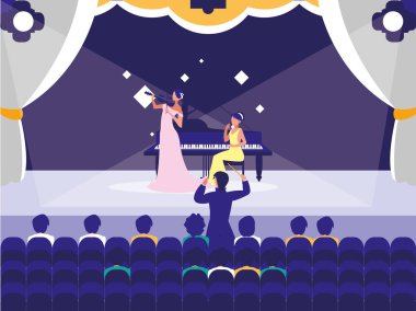 insanlar müzisyenler konser olay tasarımı