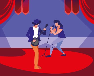 insanlar müzisyenler konser olay tasarımı