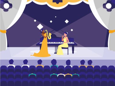 insanlar müzisyenler konser olay tasarımı
