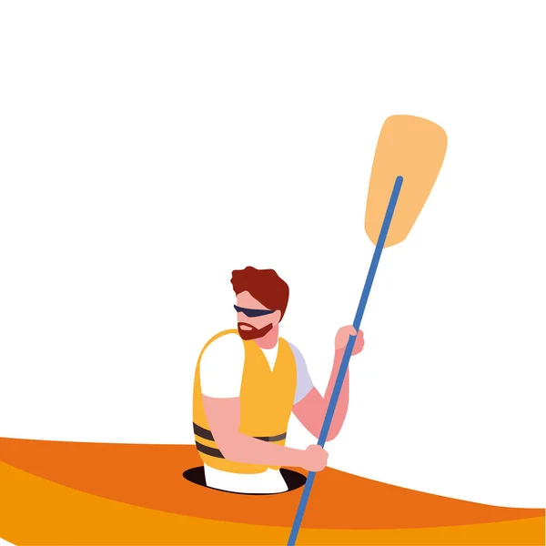 Personas deporte extremo y estilo de vida — Vector de stock