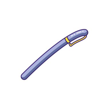 kalem mürekkebi ikonu izole edildi