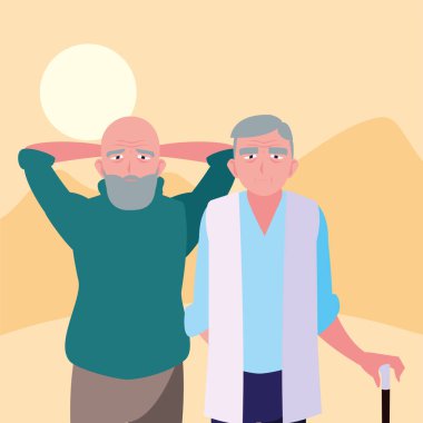 mutlu dedesi gün düz tasarım