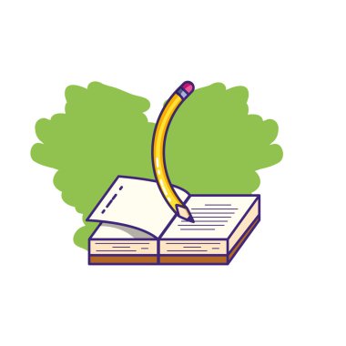 ders kitabı temini ile kalem yazma