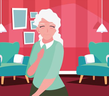 mutlu dedesi gün düz tasarım