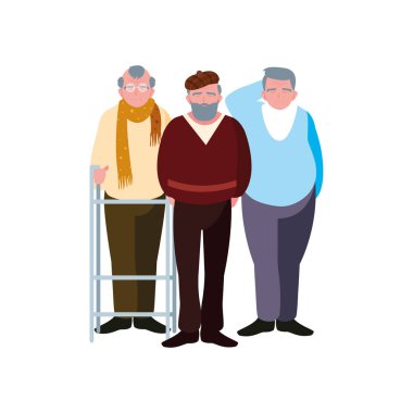 mutlu dedesi gün düz tasarım