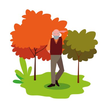 mutlu dedesi gün düz tasarım