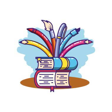 kitap malzemeleri ile kalem seti