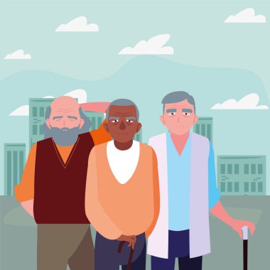 mutlu dedesi gün düz tasarım