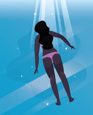 kadın yaz zaman tatil tasarım