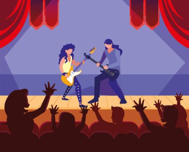 insanlar müzisyenler konser olay tasarımı