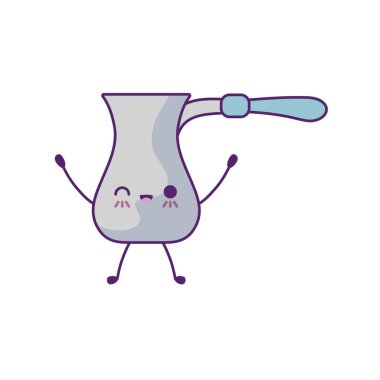 sevimli çaydanlık mutfak kawaii tarzı