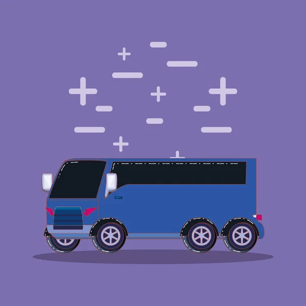 Sürücü güvenli bir şekilde vektör ilustration tasarım — Stok Vektör