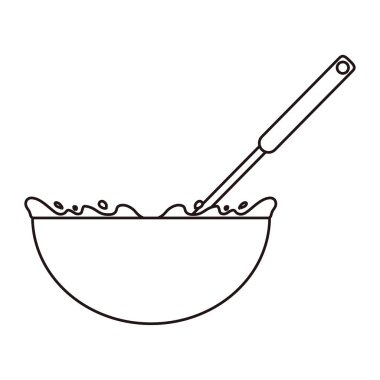 kase ve mutfak eşyaları pişirme simgesi