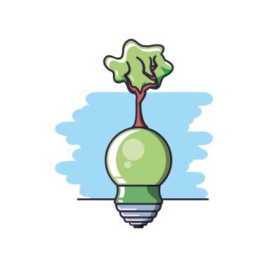 soğan izole simgesi tasarrufu ağaç bitki