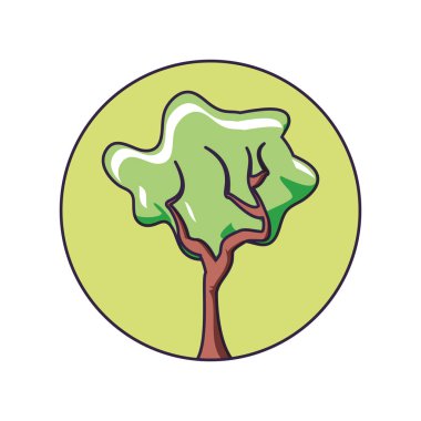 çerçeve dairesel ağaç bitki doğa