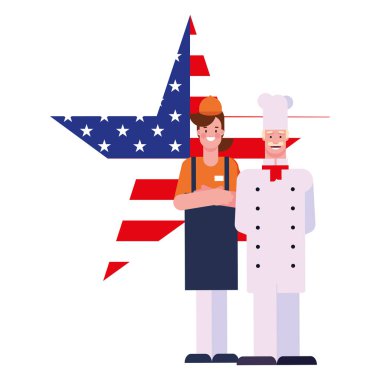 düz tasarım insanlar mutlu emek günü