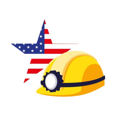 düz tasarım mutlu emek günü