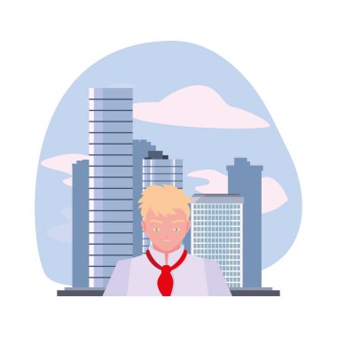 üniformaile adam şef karakter