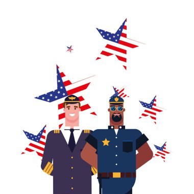 düz tasarım insanlar mutlu emek günü