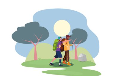 sırt çantası wanderlust yürüyüş ile erkekler