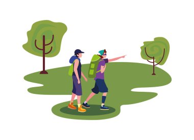 sırt çantası yürüyüş Wanderlust ile erkekler